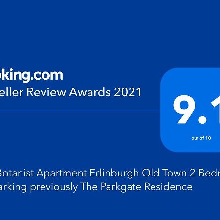 The Botanist Apartment Edinburgh Old Town 2 Bedroom Lift Parking Eksteriør billede