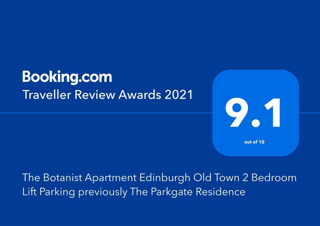 The Botanist Apartment Edinburgh Old Town 2 Bedroom Lift Parking Eksteriør billede